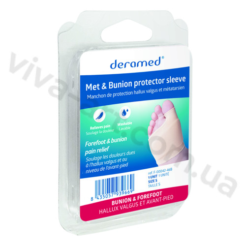 Бандаж з гелевою вставкою в зоні кістки першого пальця і під плюсну, розмір на вибір, шт.